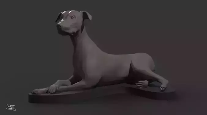Dog Statue