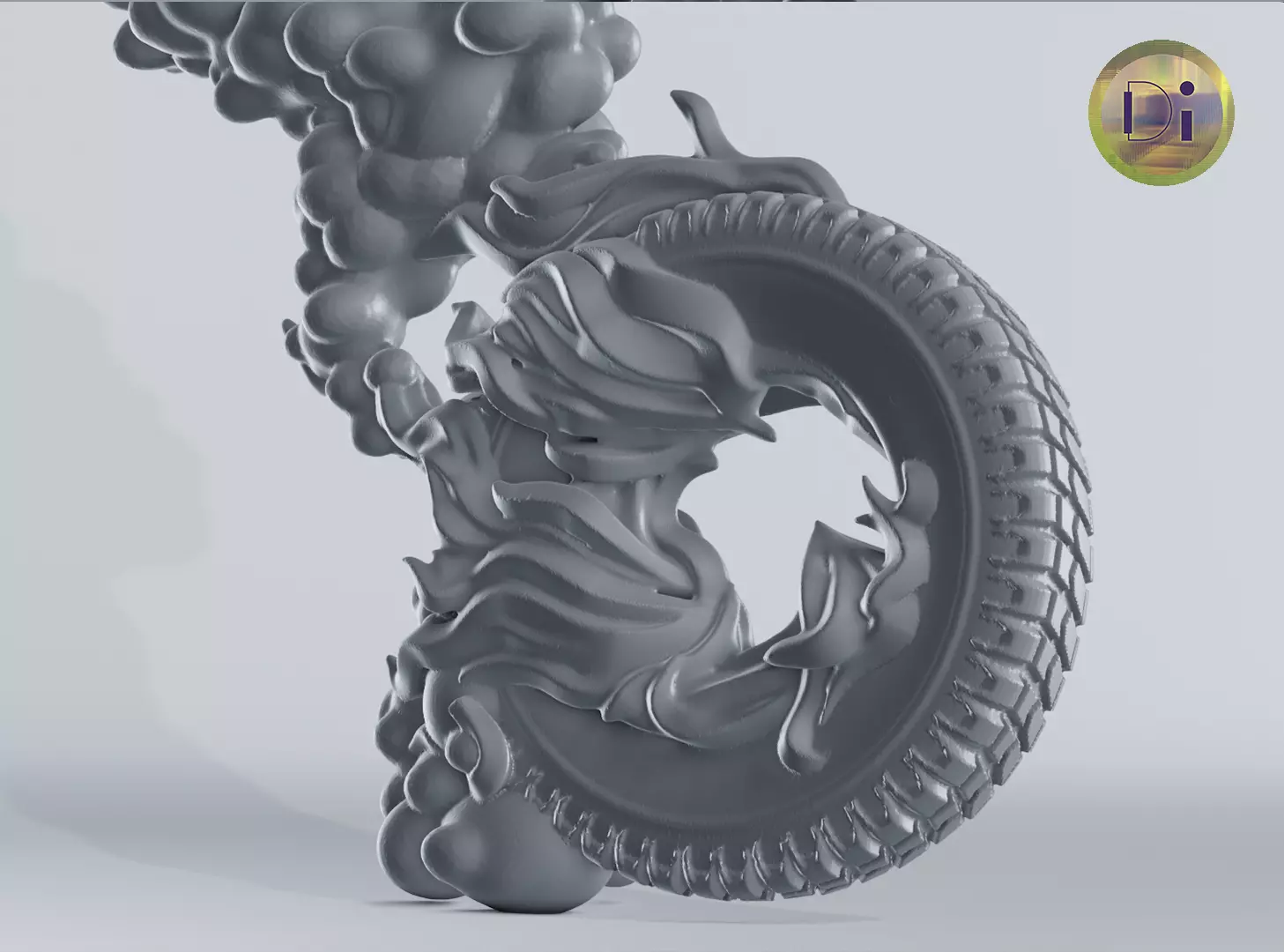 Firestarter - Burning Wheel 3D print model_0