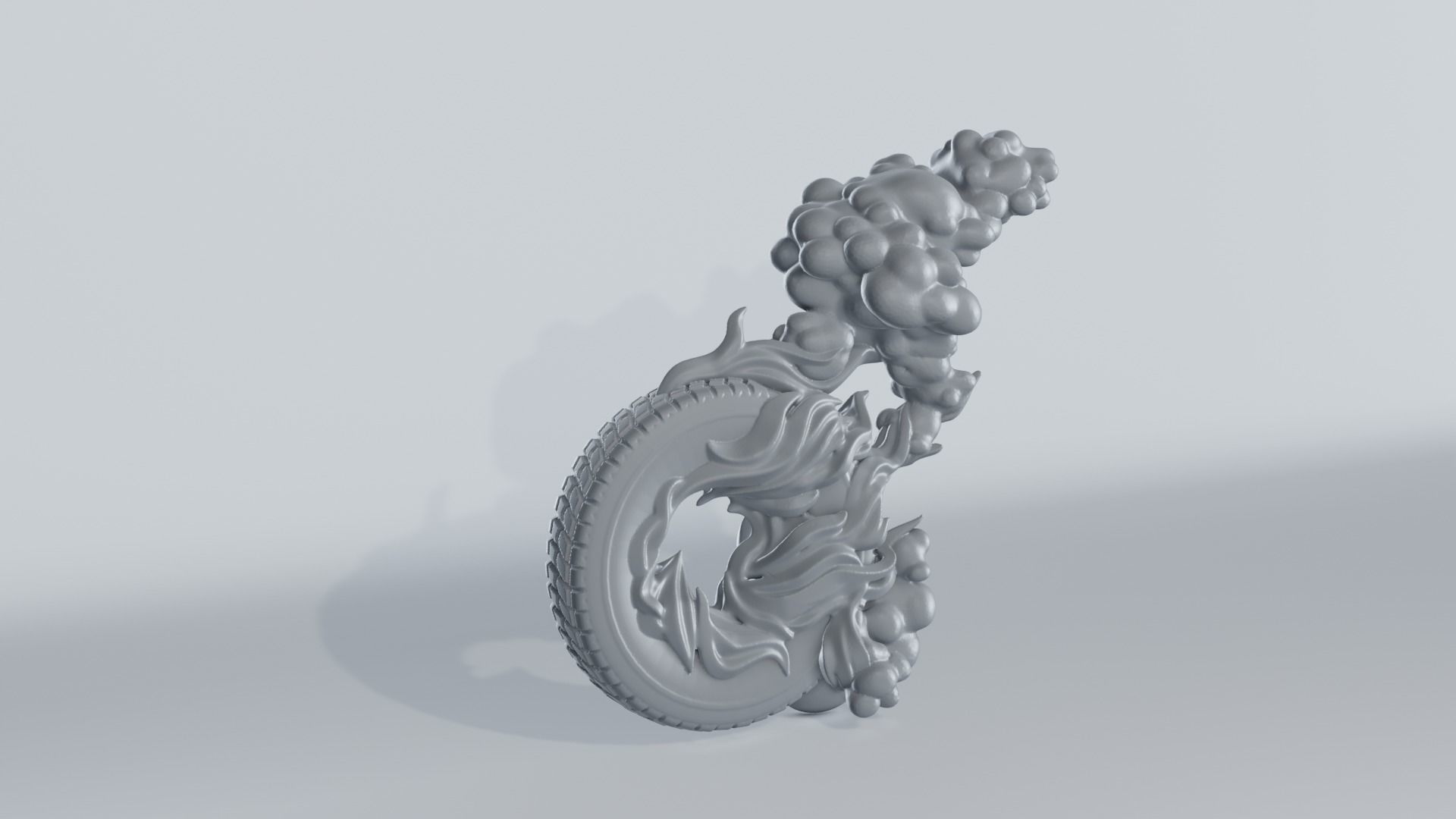 Firestarter - Burning Wheel 3D print model_3