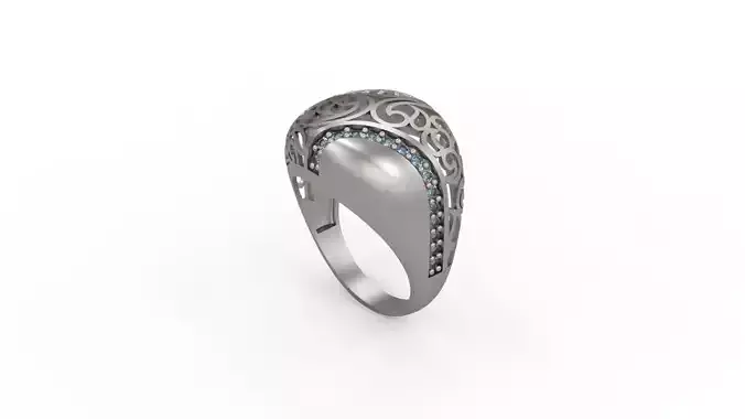 Ultra Vision Ring 05  3D print model