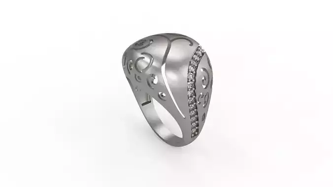 Ultra Vision Ring 06 3D print model