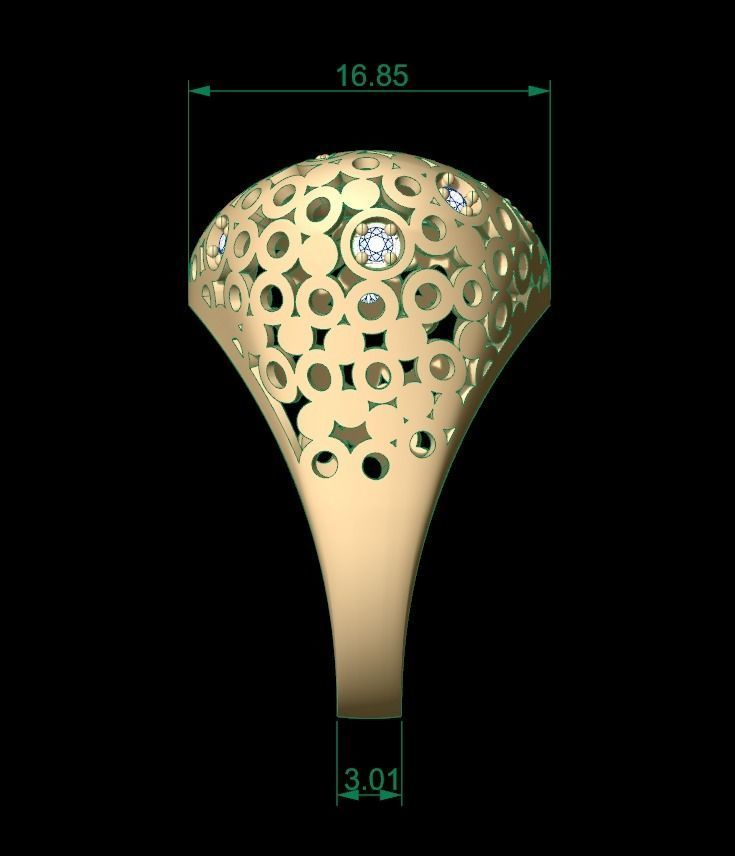 Ultra Vision Ring 09 3D print model_6