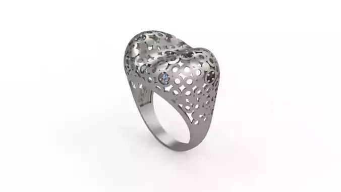 Ultra Vision Ring 09 3D print model