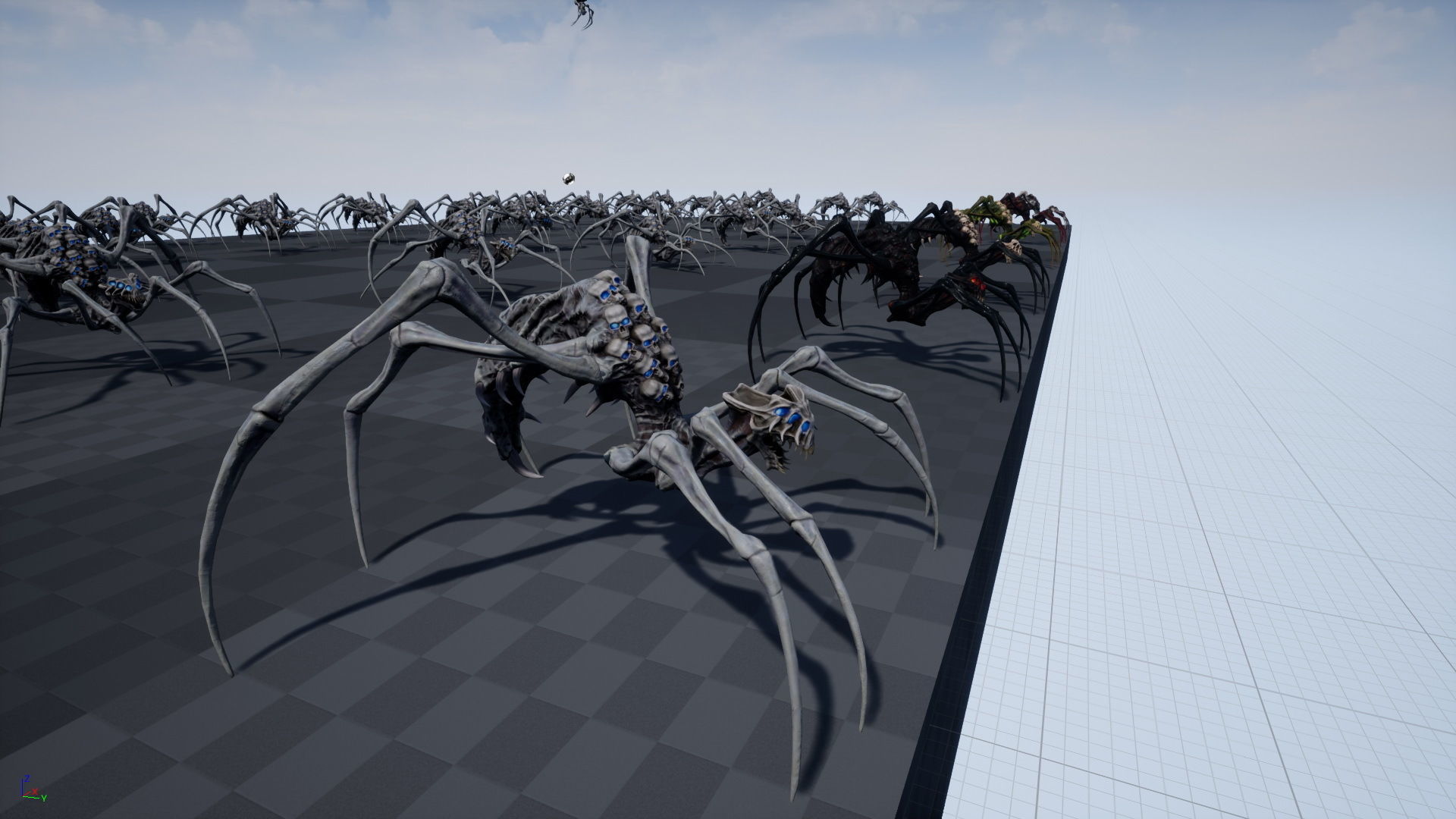 Undeath Spider 1 Low-poly 3D model_27
