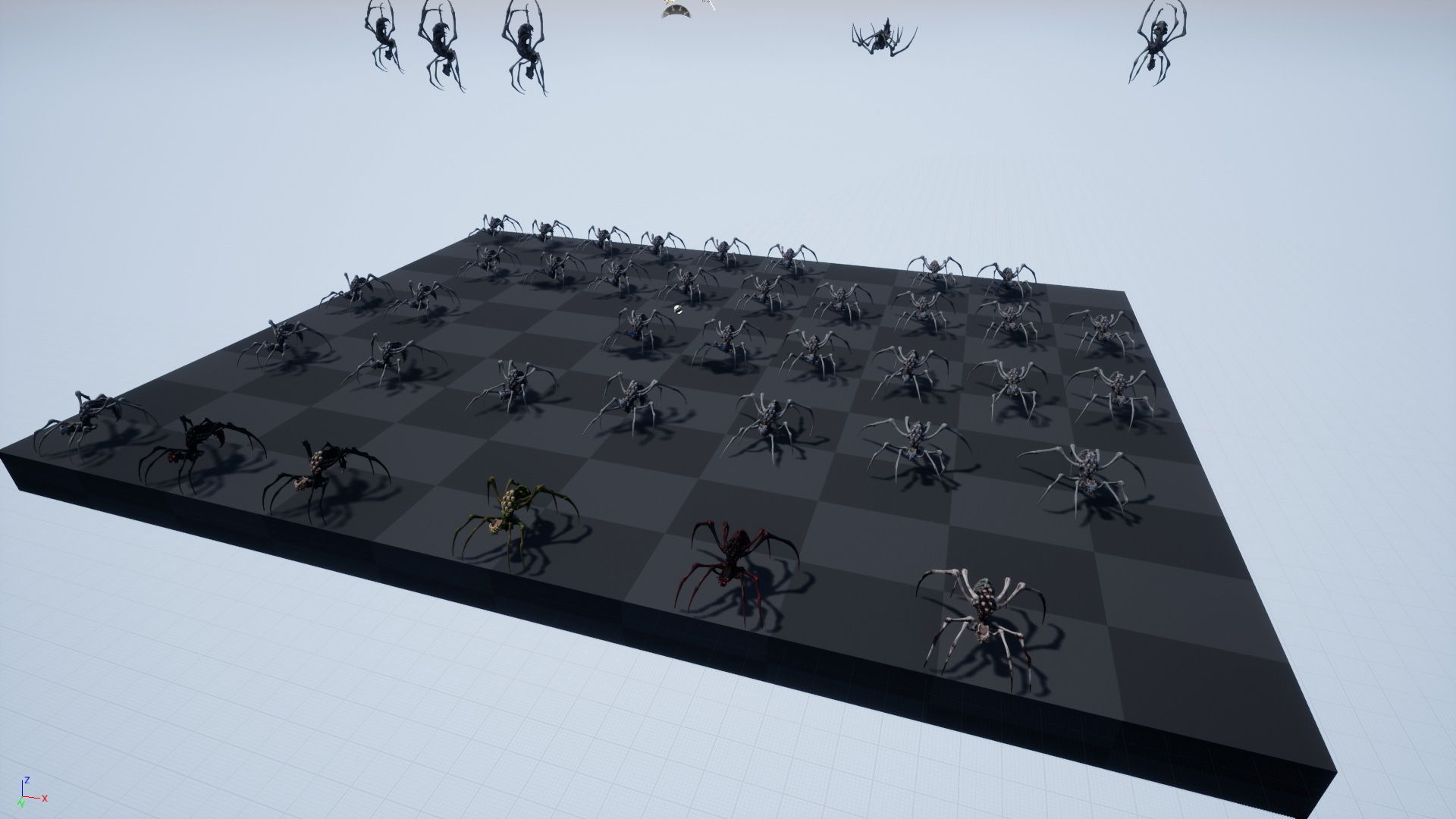 Undeath Spider 1 Low-poly 3D model_29