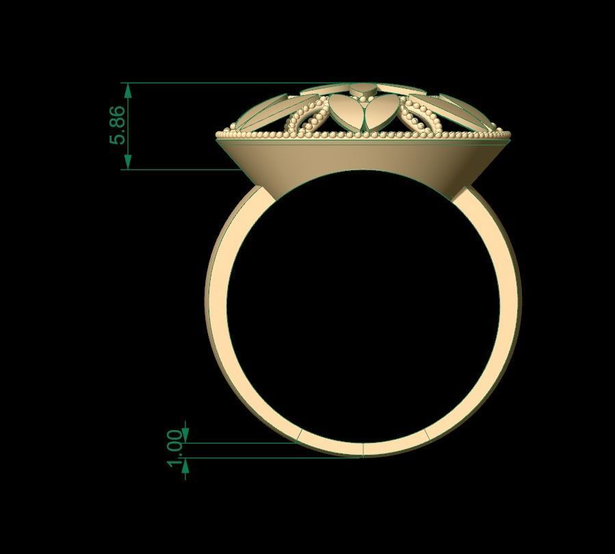 Ultra Vision Ring 11 3D print model_5