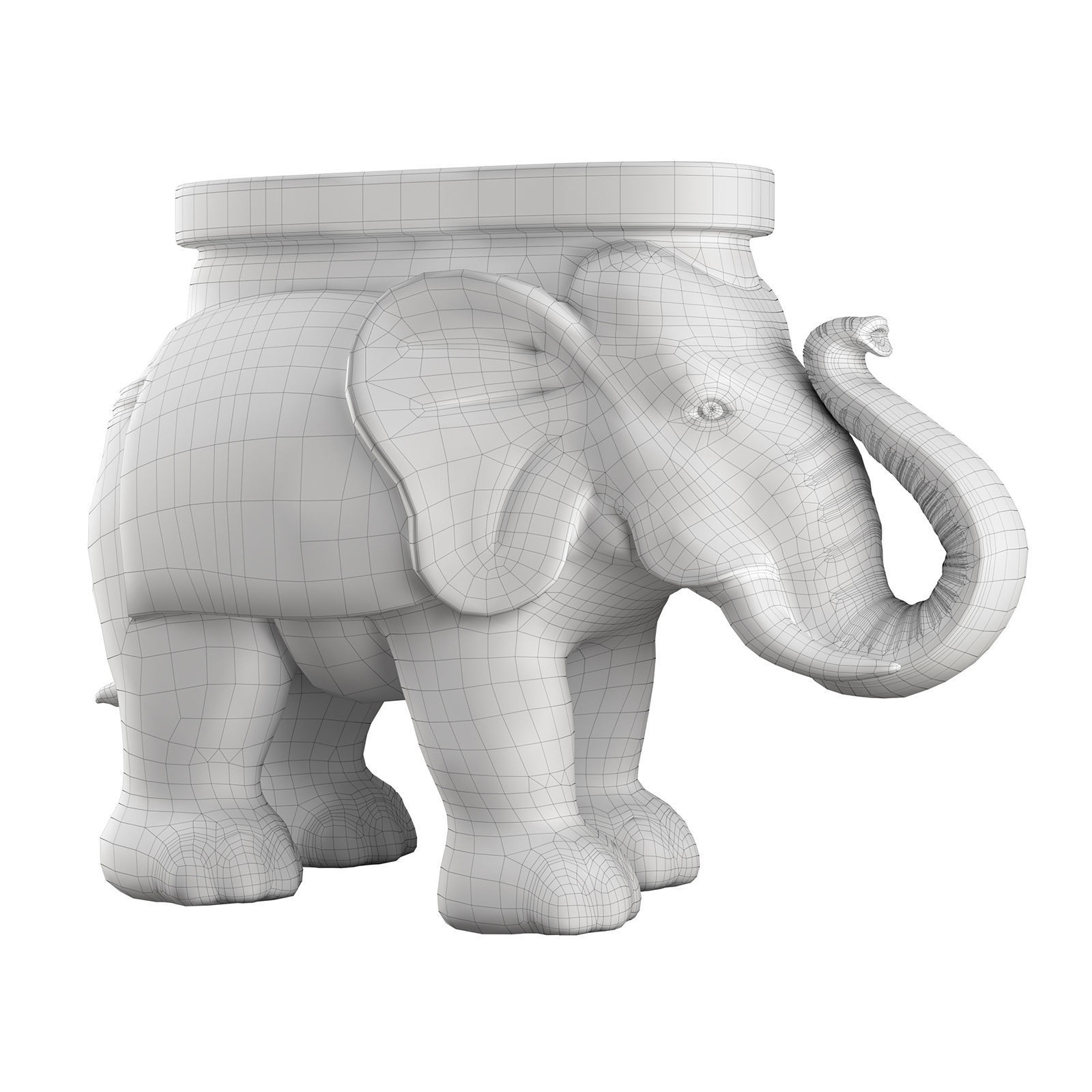 JONATHAN Y Barrel Garden Stool 3D model_6