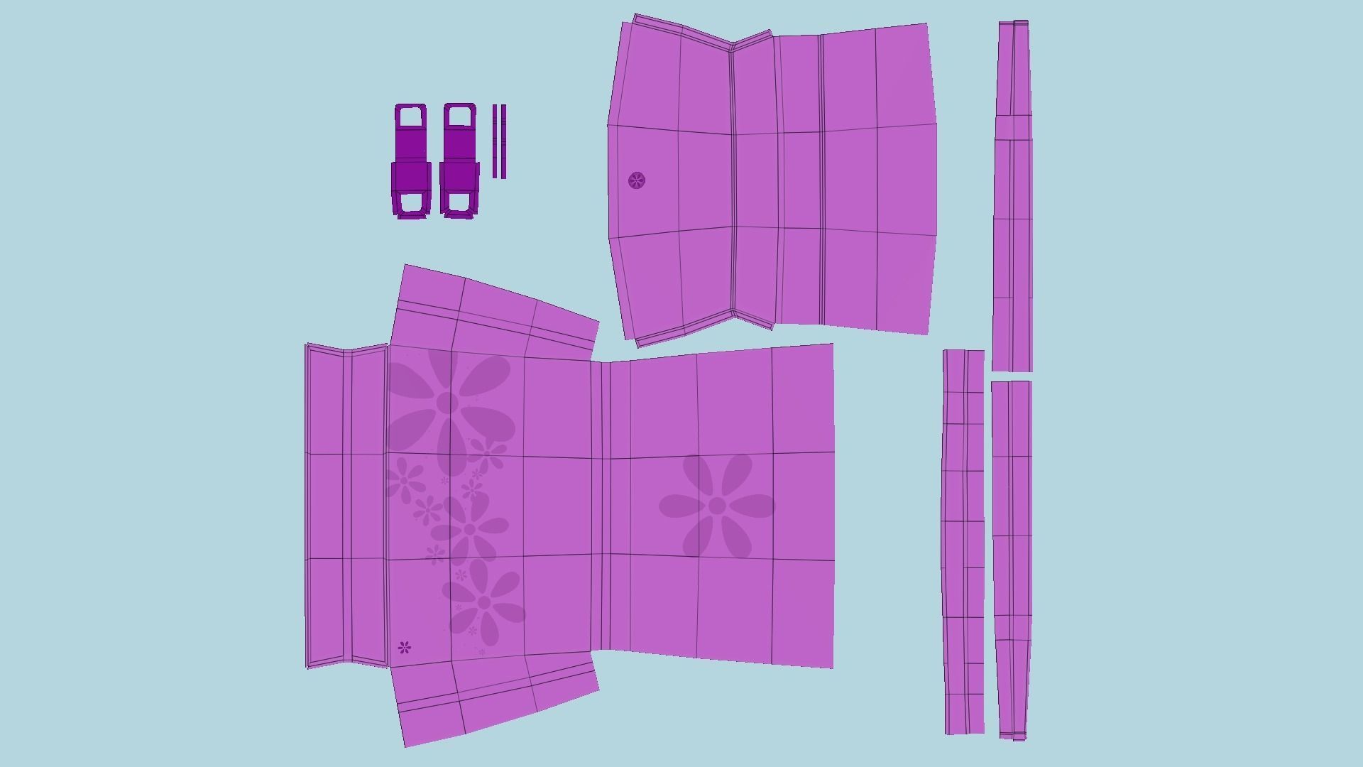 10 Female Bag Collection - Character Fashion Design _41