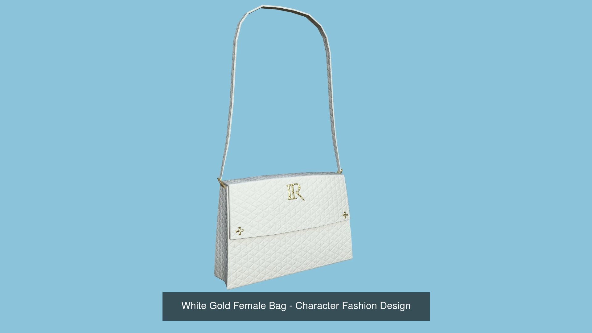 10 Female Bag Collection - Character Fashion Design _6