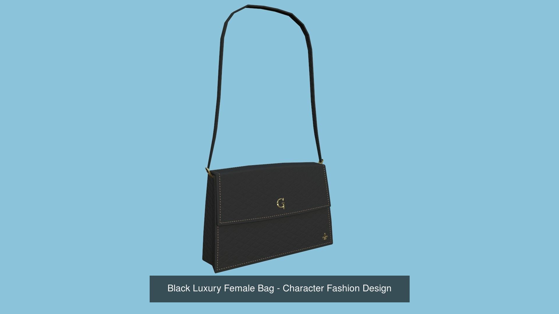 10 Female Bag Collection - Character Fashion Design _7