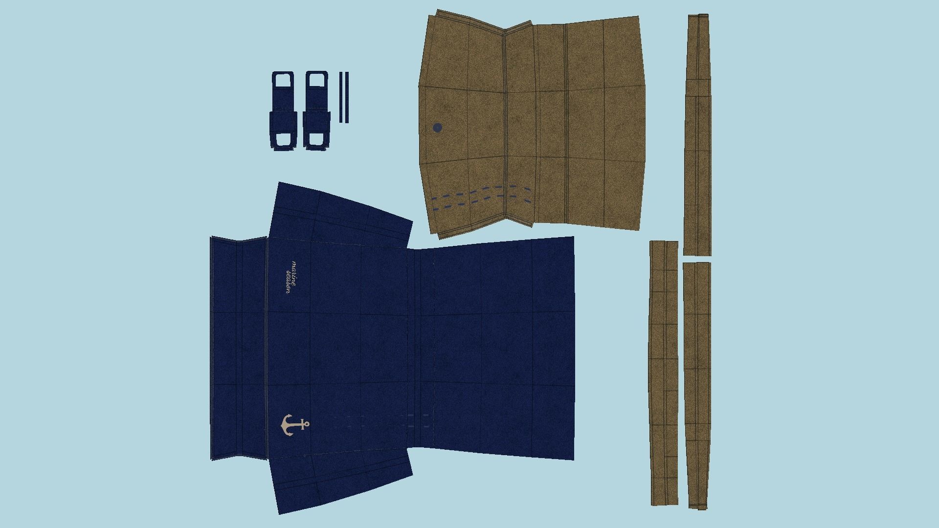 10 Female Bag Collection - Character Fashion Design _51