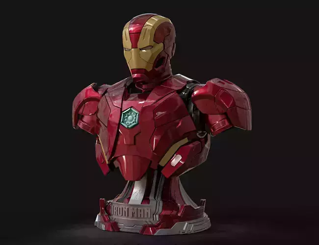 Iron man bust