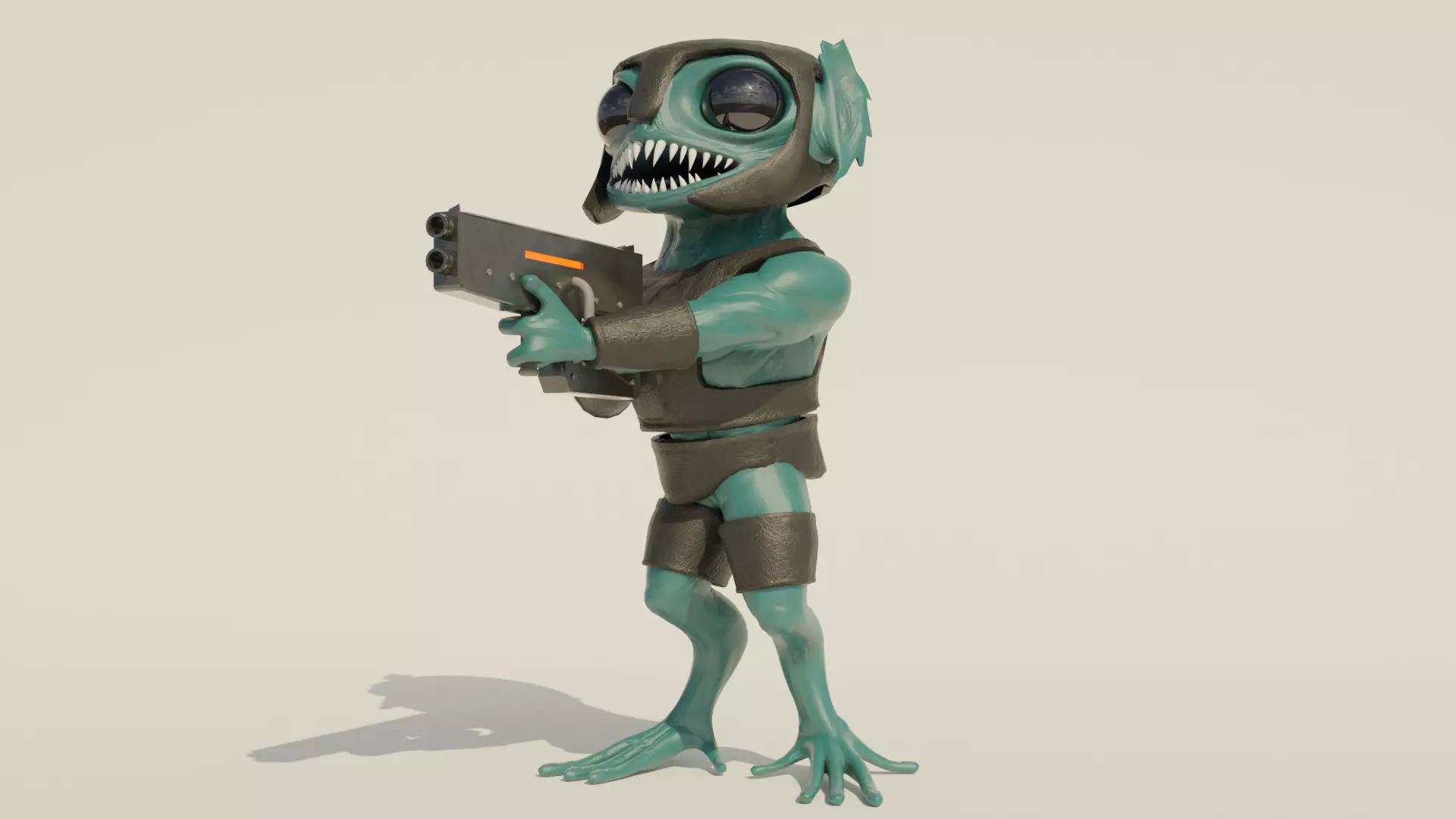 Alien Soldier 3D model
