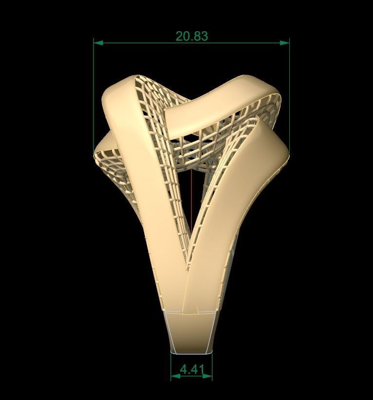 Ultra Vision Ring 21 3D print model_6