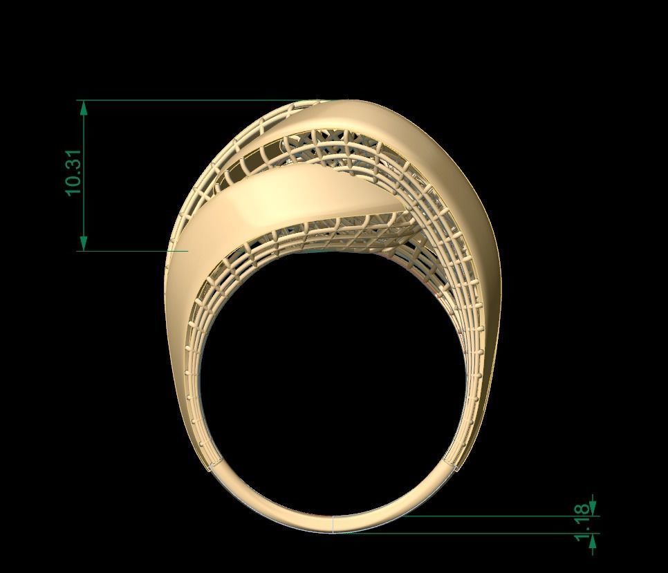 Ultra Vision Ring 21 3D print model_5
