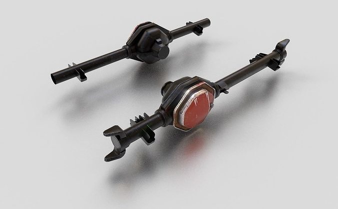 SOLID AXLES 3D model 3