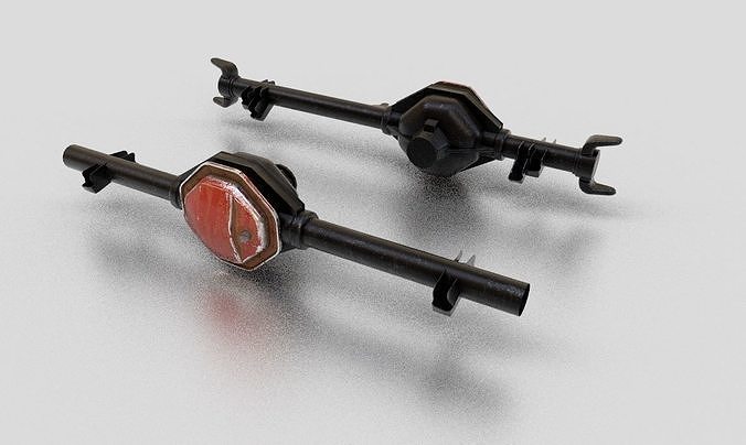 SOLID AXLES 3D model 2