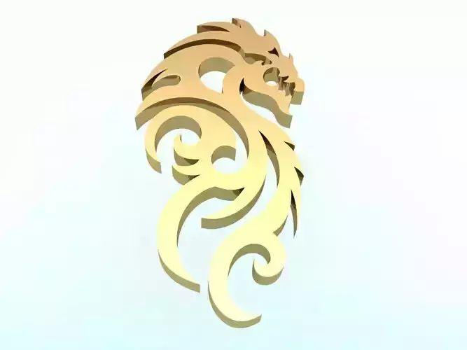 Dragon for jewelry - Dragon for ring - Dragon for pendant - N717