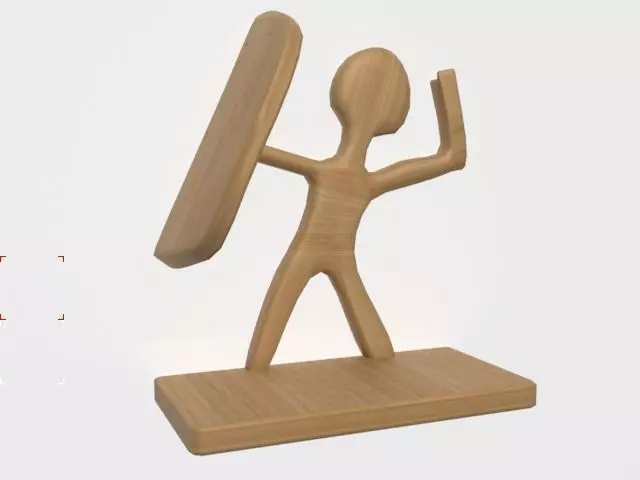 spartan knife holder 3D print model