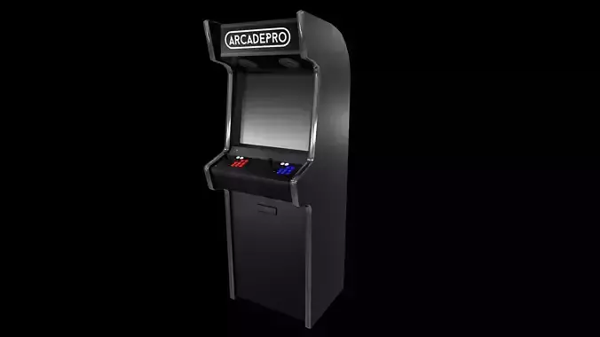 ArcadePRO Machine Low-poly 3D model