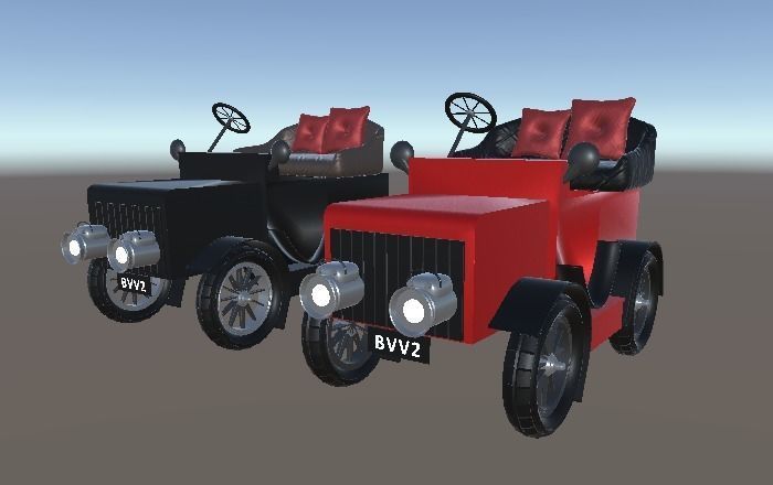 90s classic decoration object package  3D model_4