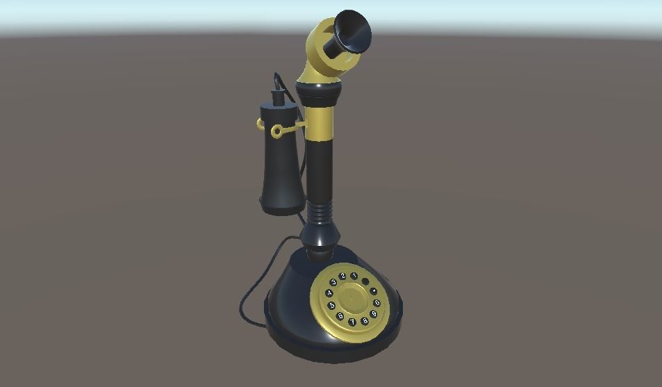 90s classic decoration object package  3D model_10