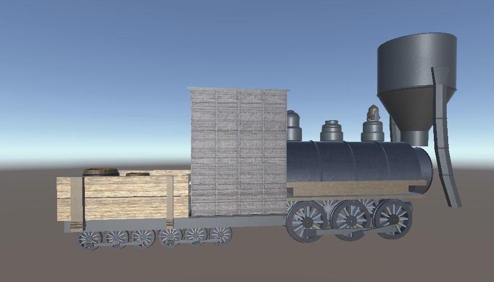 90s classic decoration object package  3D model_2