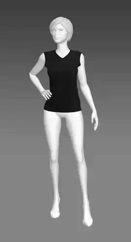 Woman Clothing Pose 315