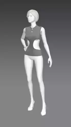 Woman Clothing Pose 326