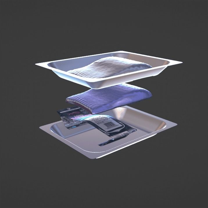 Package Of Fish 1 3D model_5