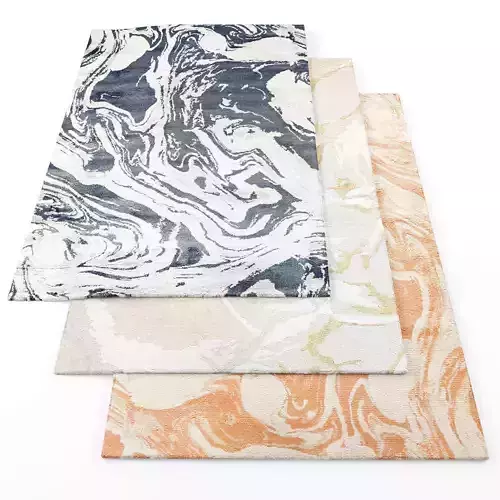 Rugs-1119 three marble rugs