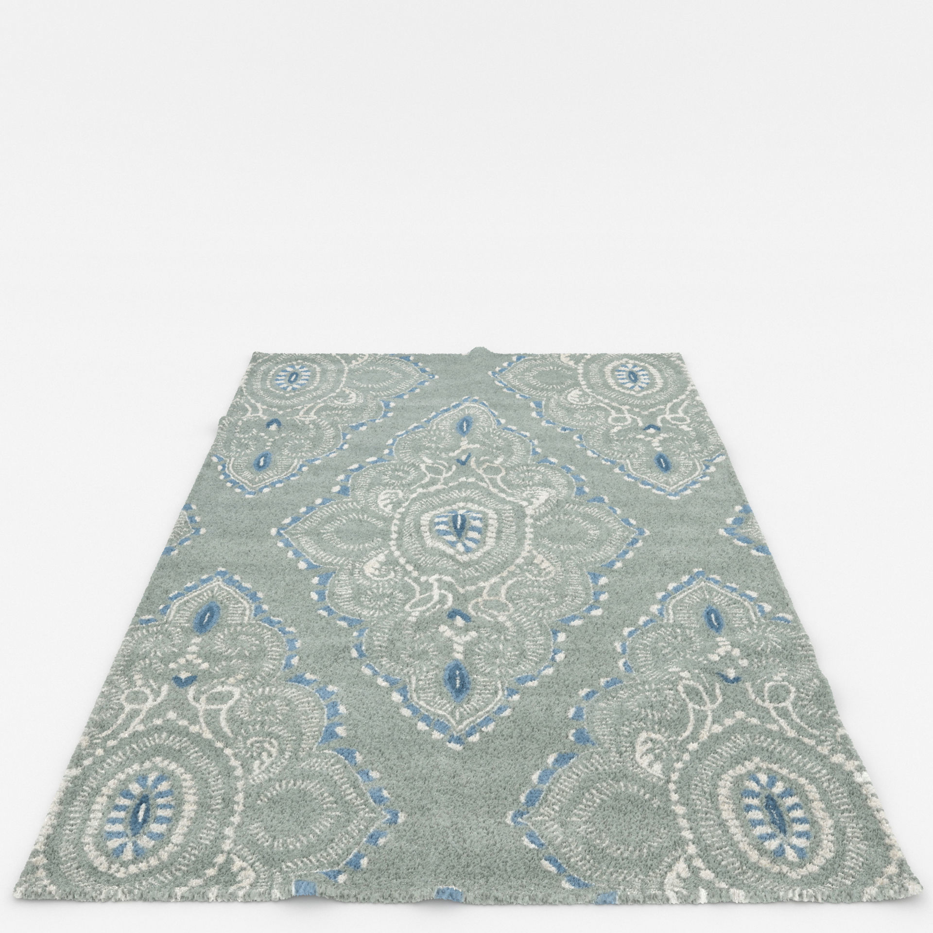 Rugs No 90 Low-poly 3D model_13
