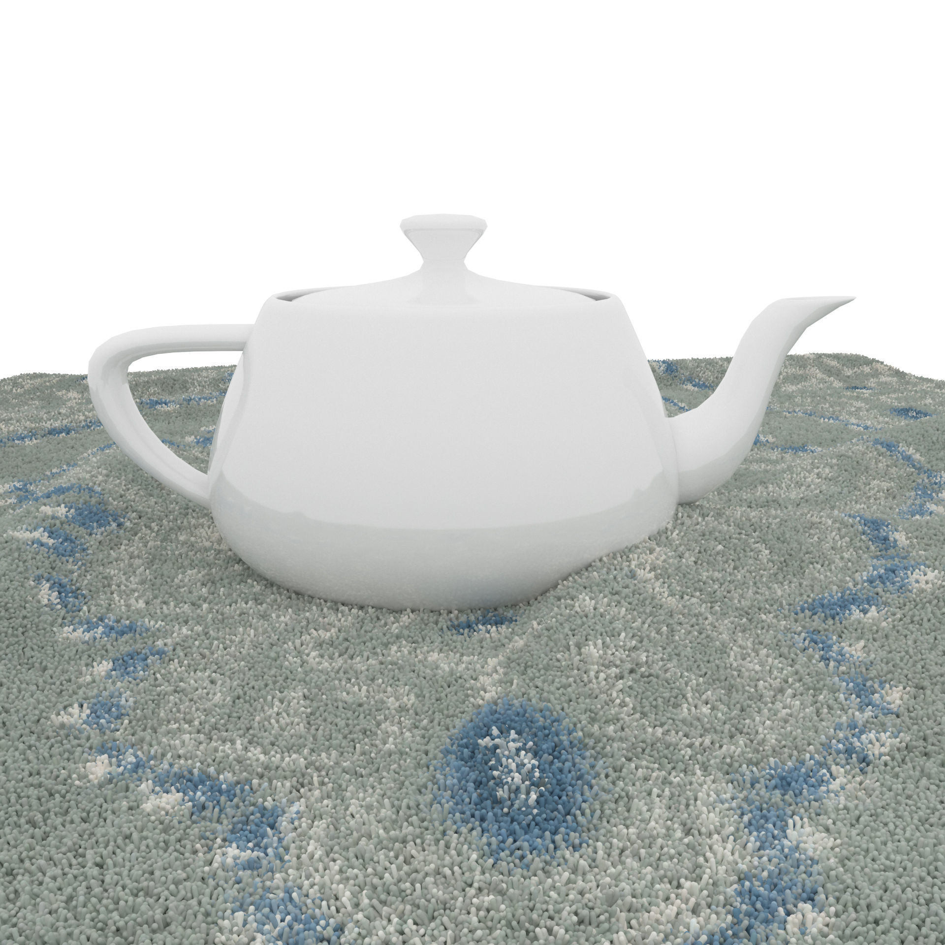 Rugs No 90 Low-poly 3D model_12