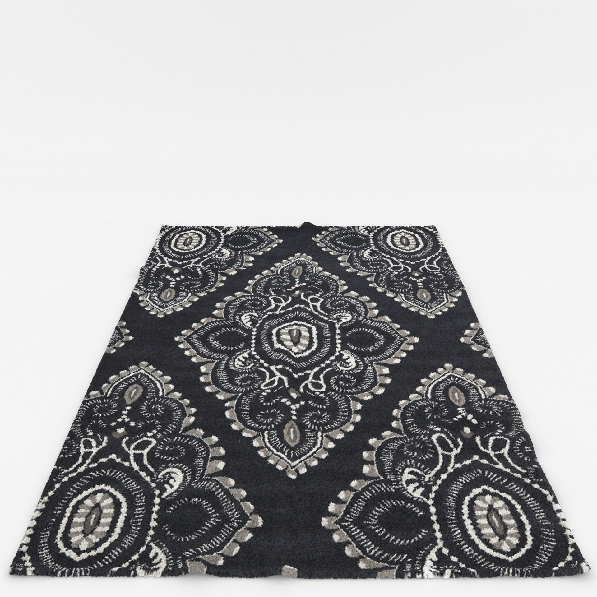 Rugs No 90 Low-poly 3D model_2