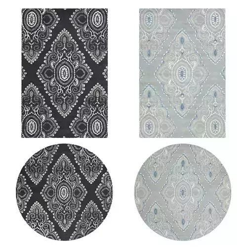 Rugs No 90 Low-poly 3D model