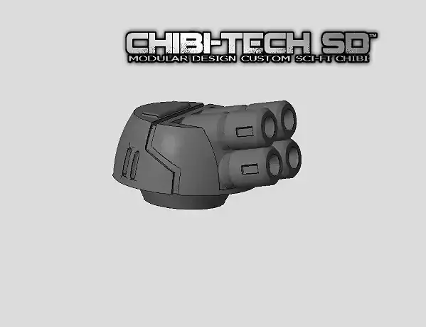 CHIBI-TECH SD - MORTAR RX-4 3D print model