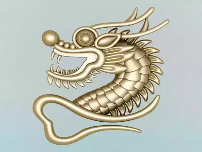 Dragon for jewelry - Dragon for ring - Dragon for pendant  N1157