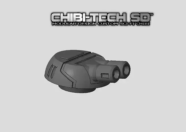 CHIBI-TECH SD - MORTAR-RX2 POD 3D print model