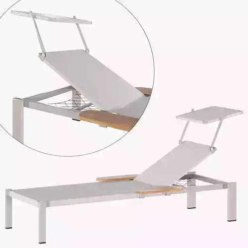 Outdoor lounger 3D model