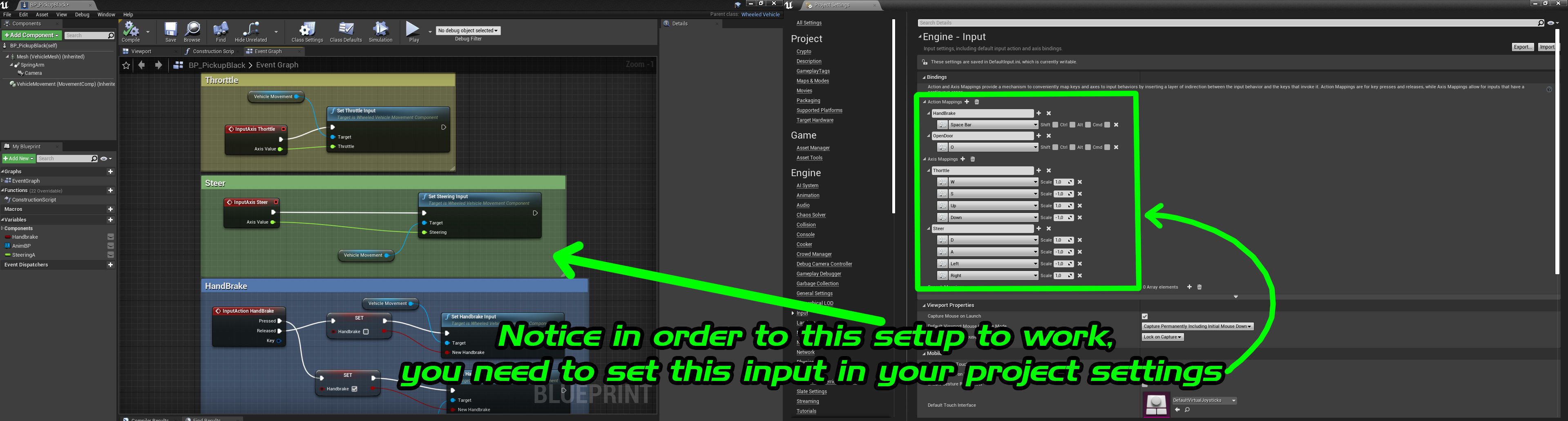 UE4 Pickup Truck Pack Vehicle Car Low-poly 3D model_8