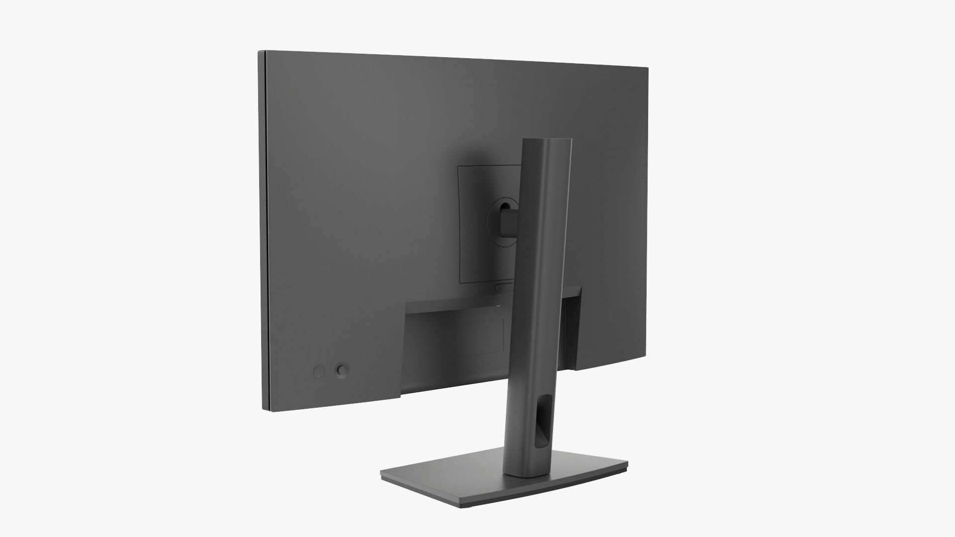 LCD monitor 24-inch 3D model_3