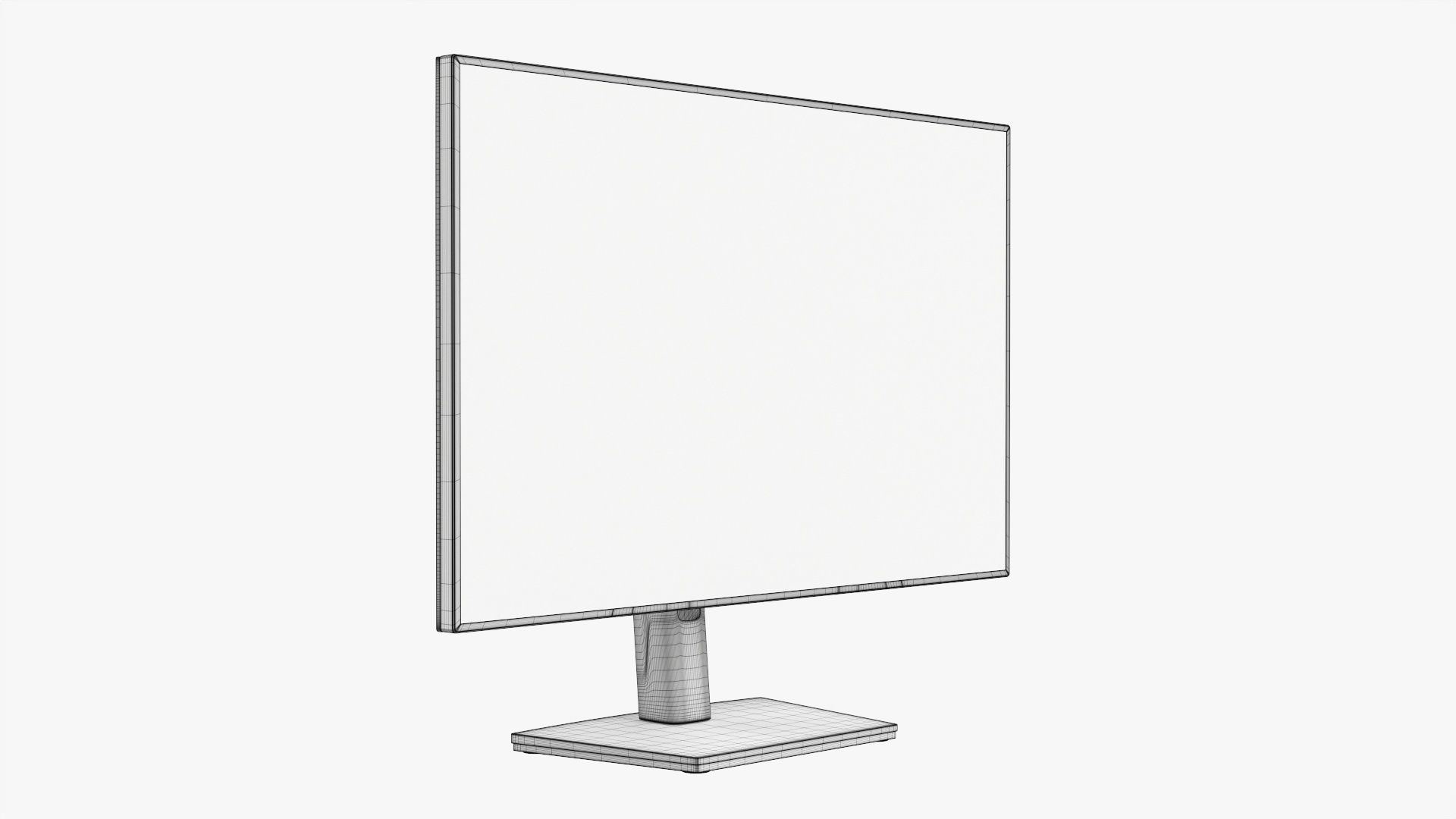 LCD monitor 24-inch 3D model_10
