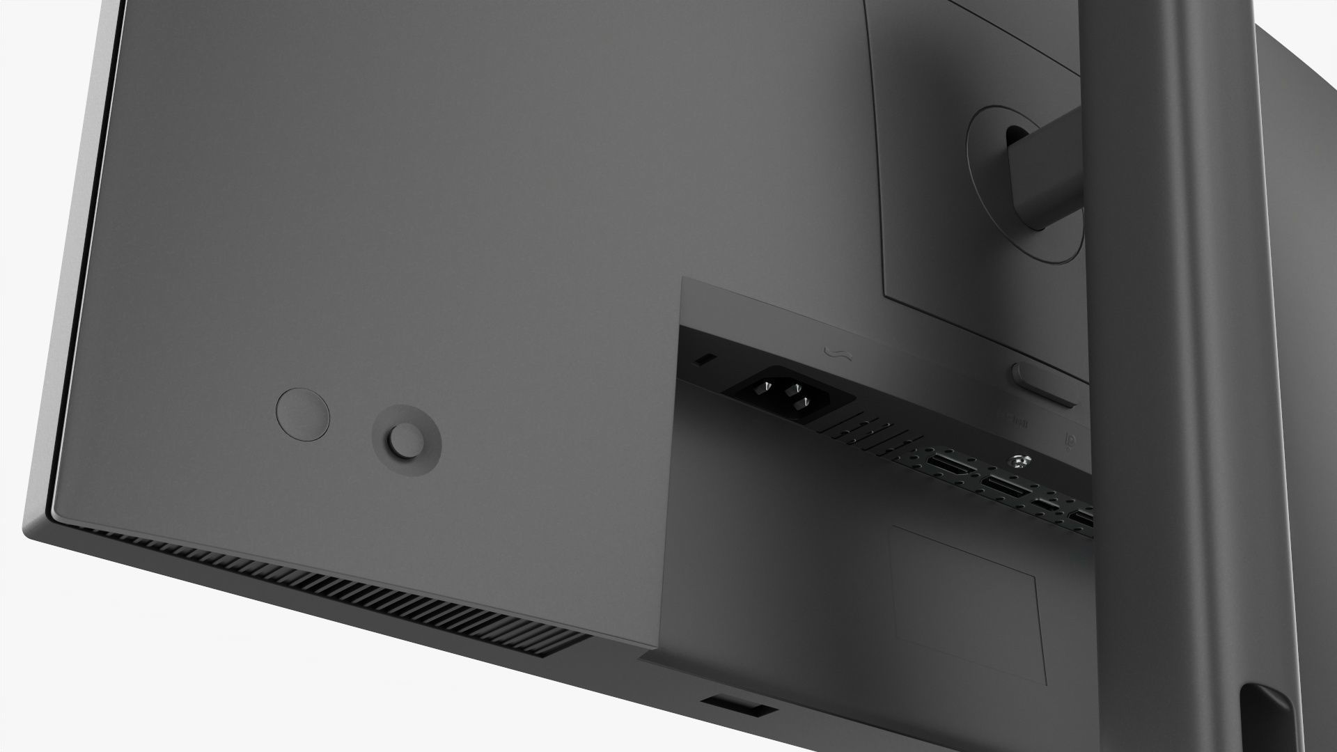 LCD monitor 24-inch 3D model_6