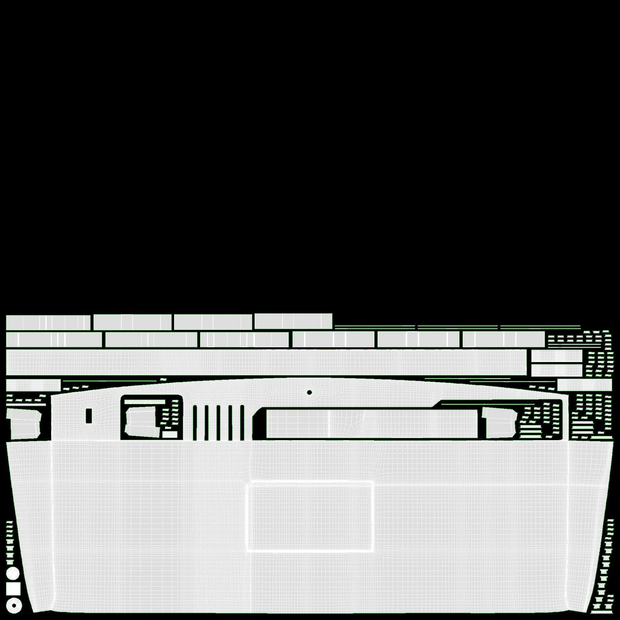 LCD monitor 24-inch 3D model_22