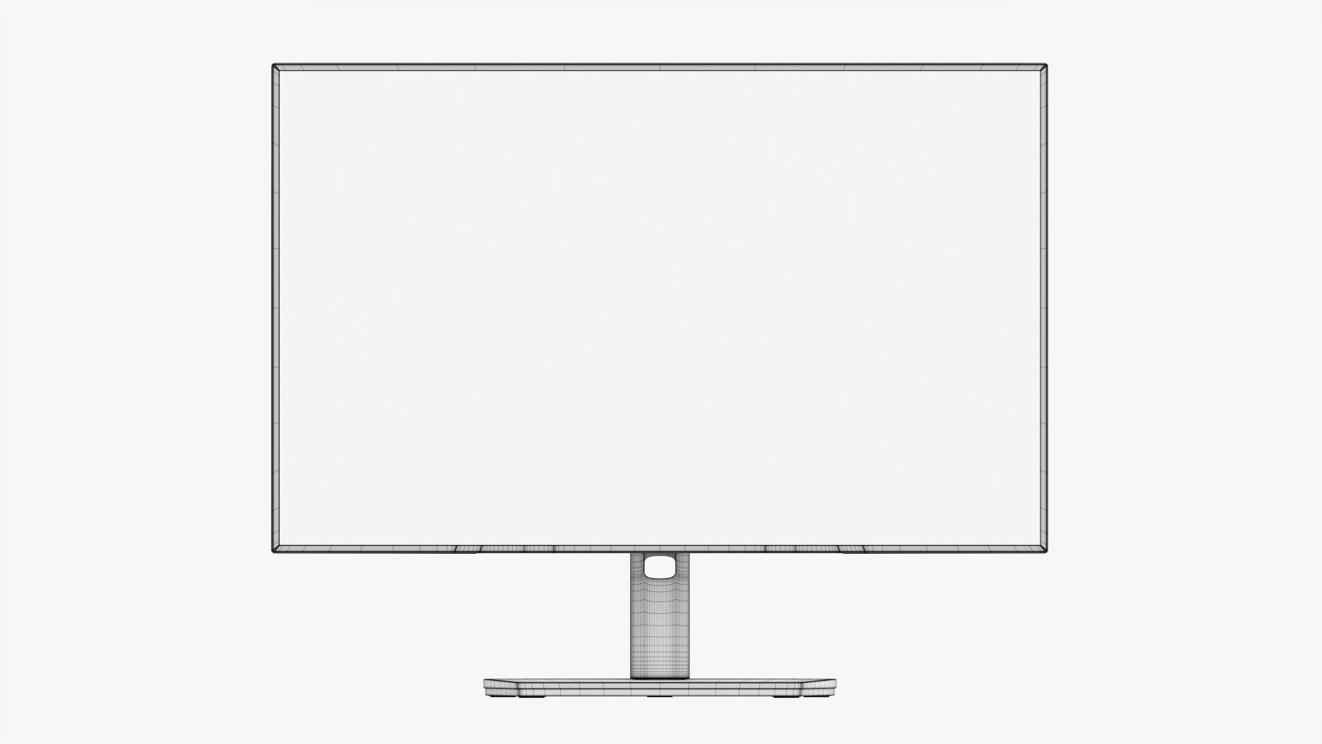 LCD monitor 24-inch 3D model_17