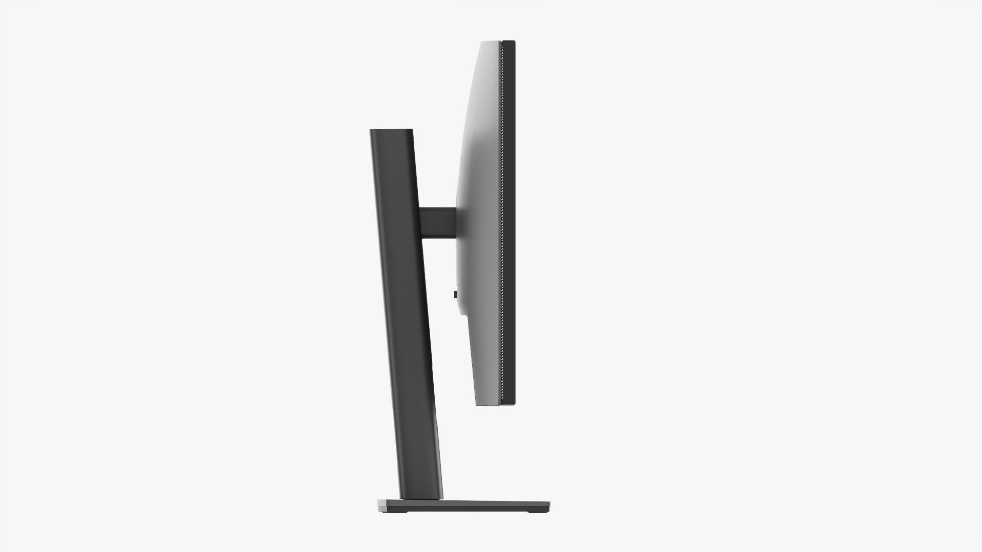 LCD monitor 24-inch 3D model_2