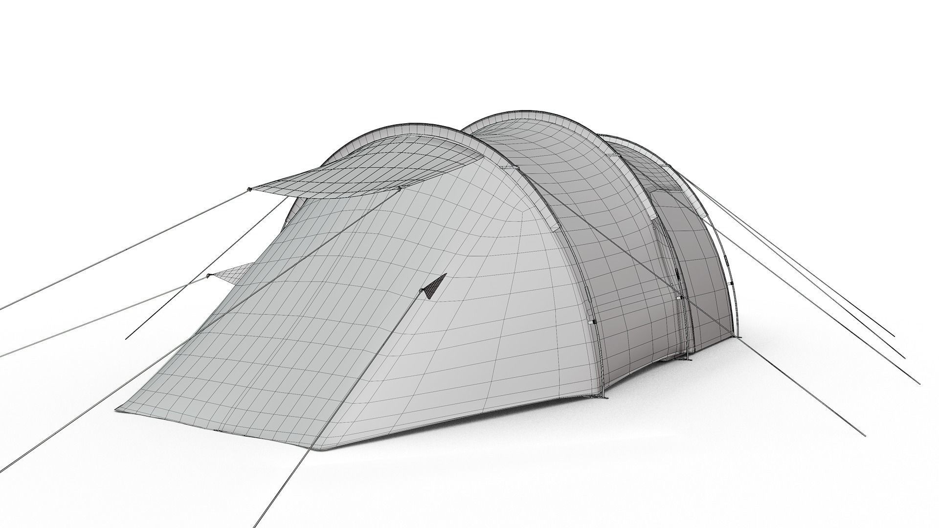 Camping Tent 3D model_10