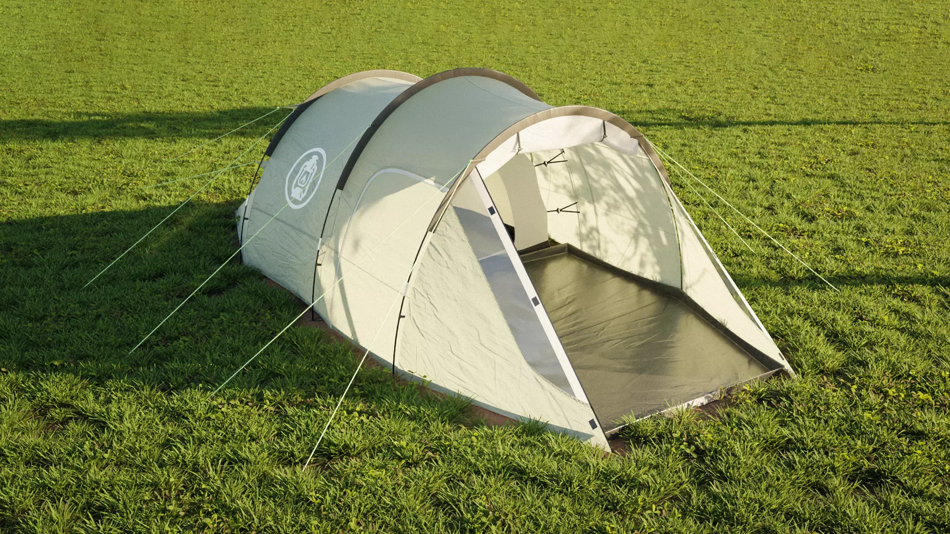 Camping Tent 3D model_0