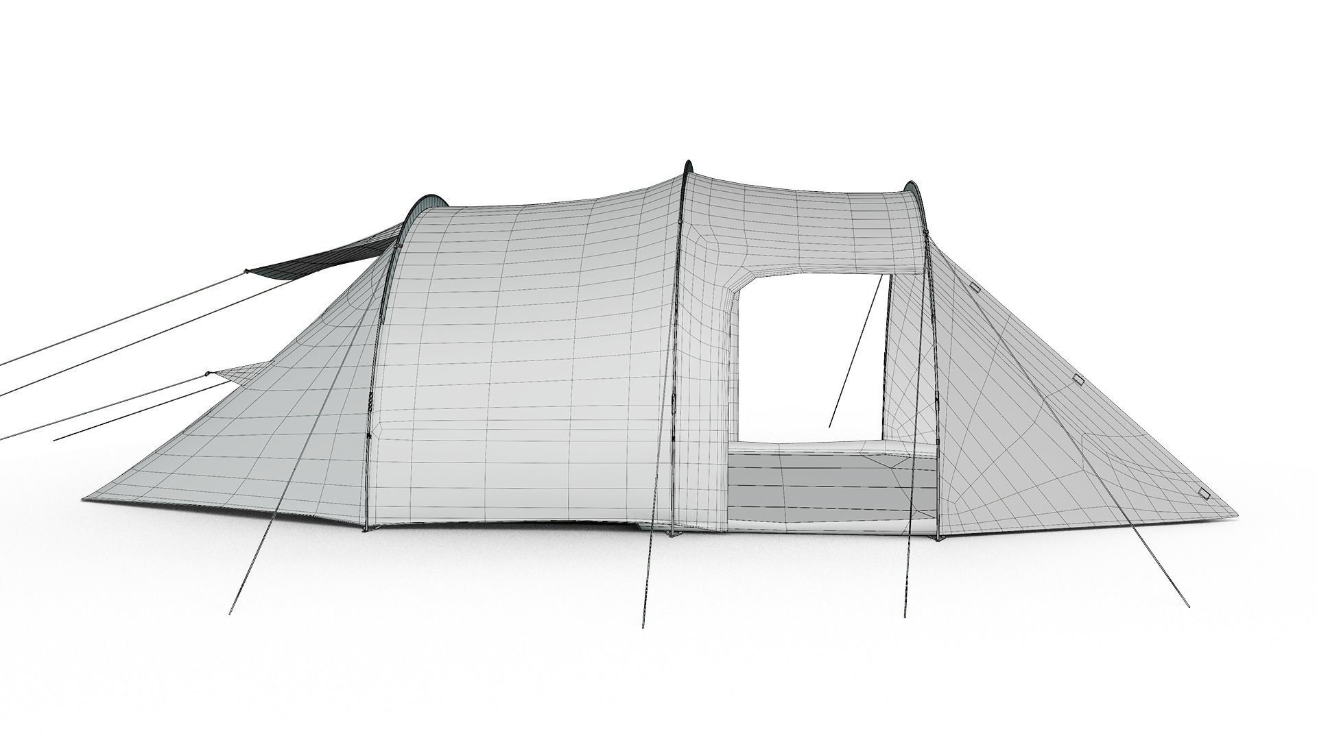 Camping Tent 3D model_8