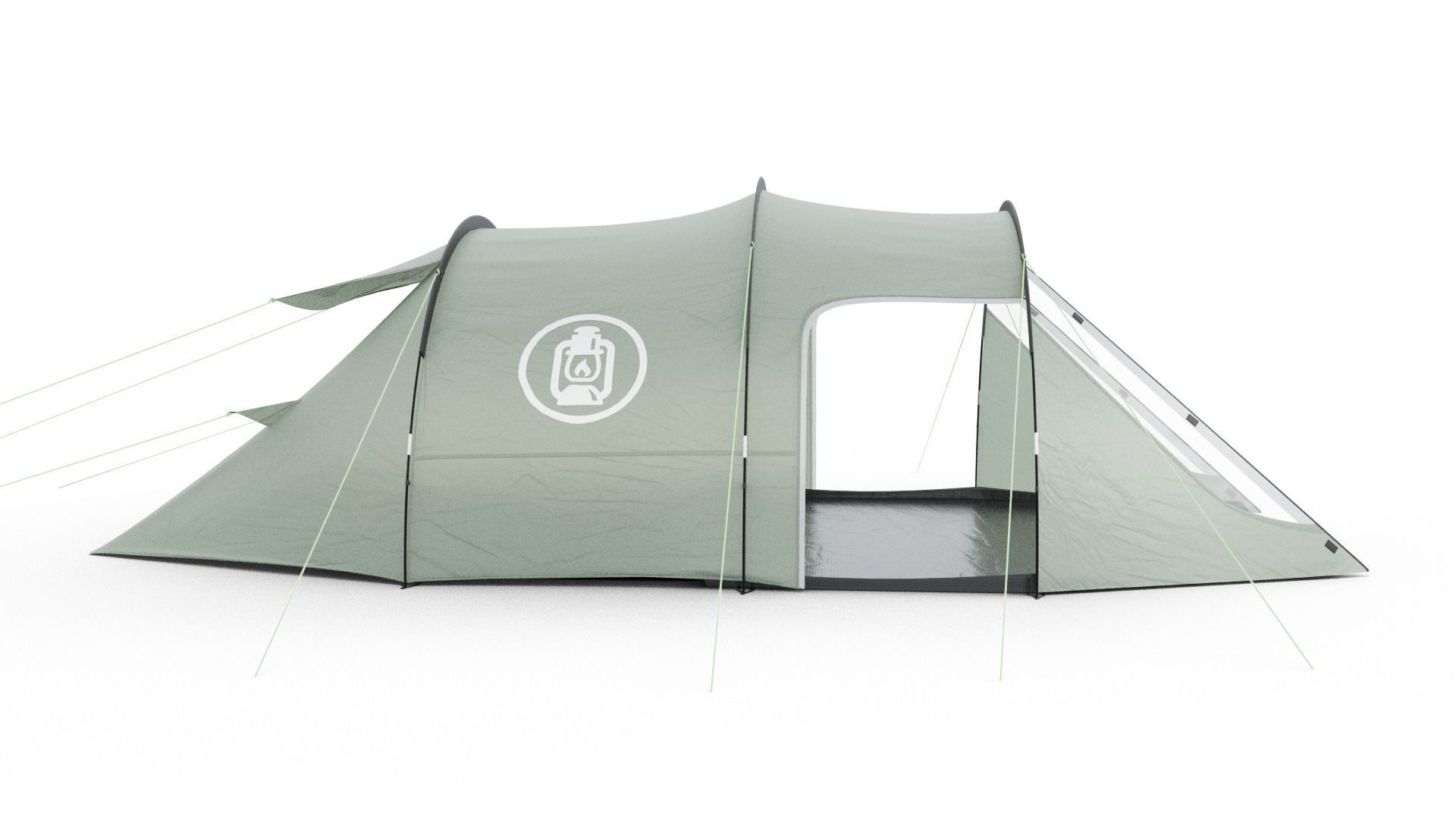 Camping Tent 3D model_4